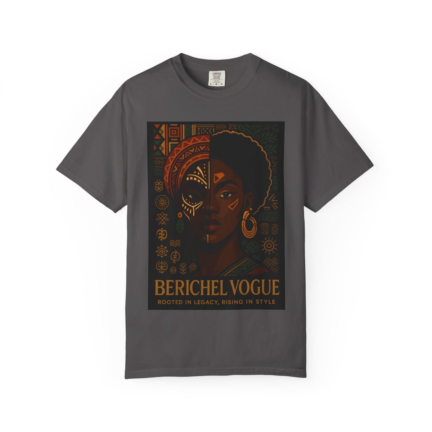 Cultural Statement T-Shirt, Fashion Tee, Vintage Style Shirt, Gift for Her, Casual Wear, Eco-Friendly Top