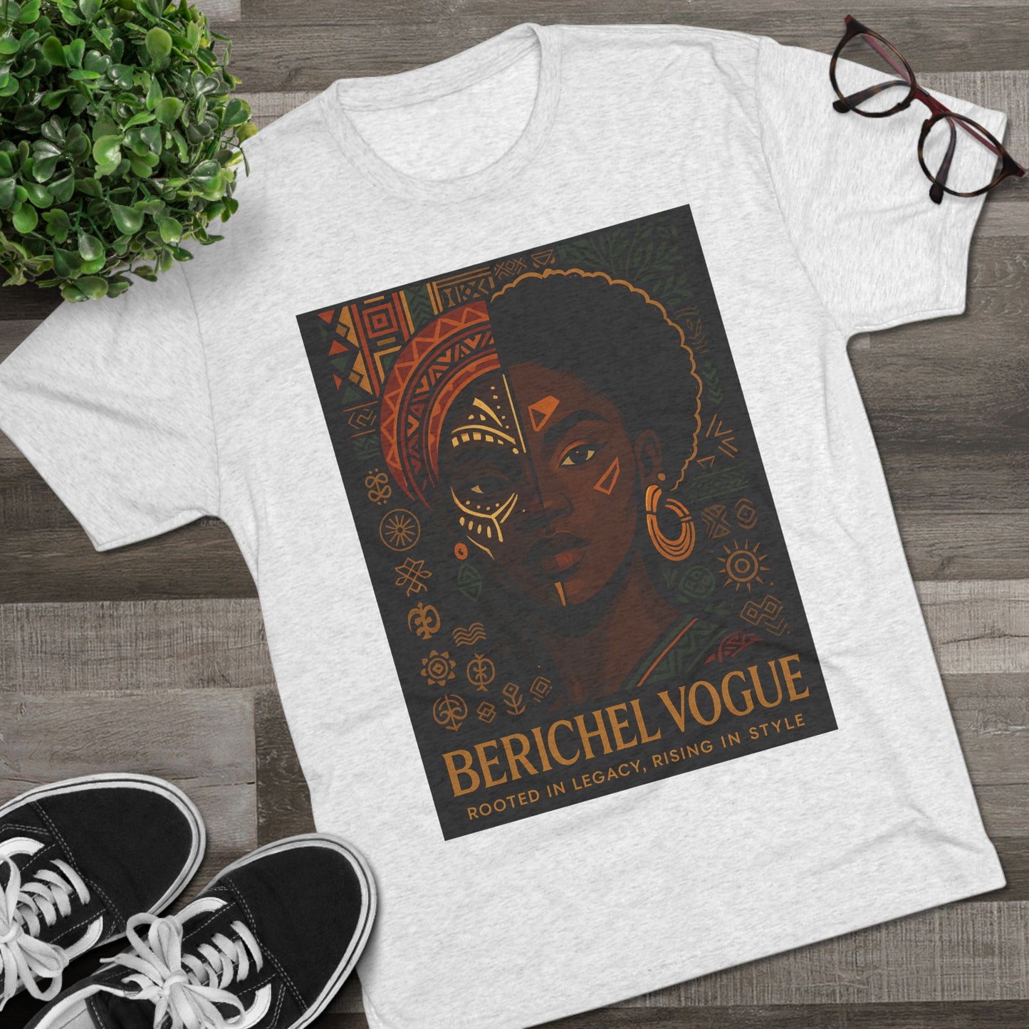 Rooted in Legacy Unisex Tee, Bohemian T-Shirt, Cultural Apparel, Gift for Heritage Lovers, Statement Fashion