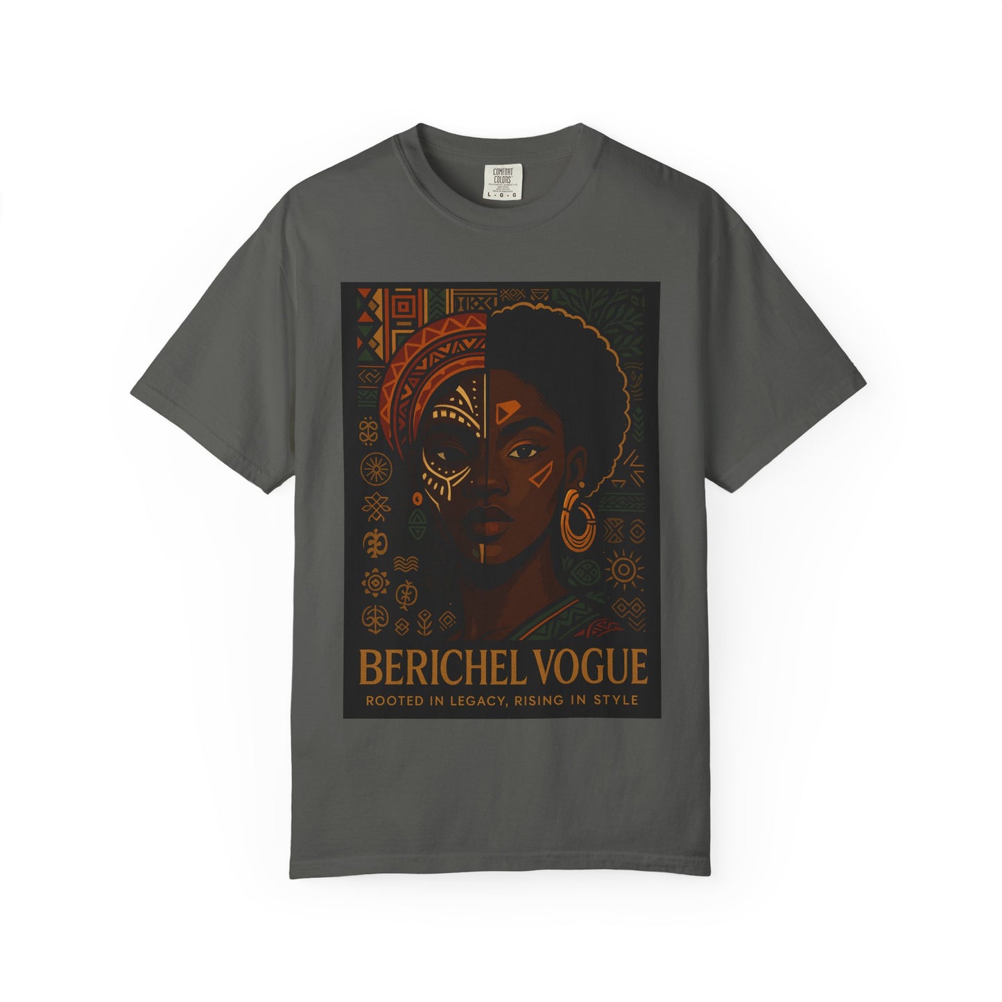 Cultural Statement T-Shirt, Fashion Tee, Vintage Style Shirt, Gift for Her, Casual Wear, Eco-Friendly Top