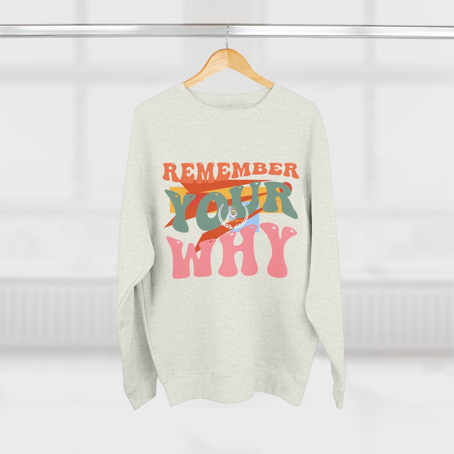 Motivational Unisex Crewneck Sweatshirt - Remember Your Why, Cozy Sweatshirt, Inspirational Gift, Casual Apparel, Perfect for Gift [...]