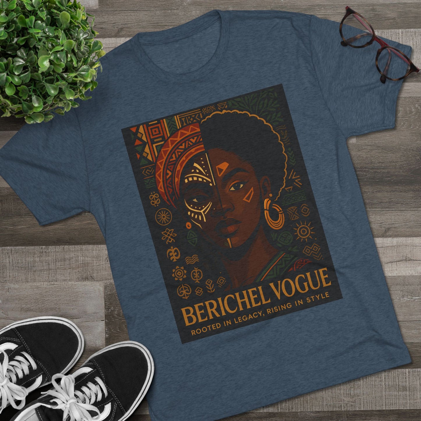 Rooted in Legacy Unisex Tee, Bohemian T-Shirt, Cultural Apparel, Gift for Heritage Lovers, Statement Fashion