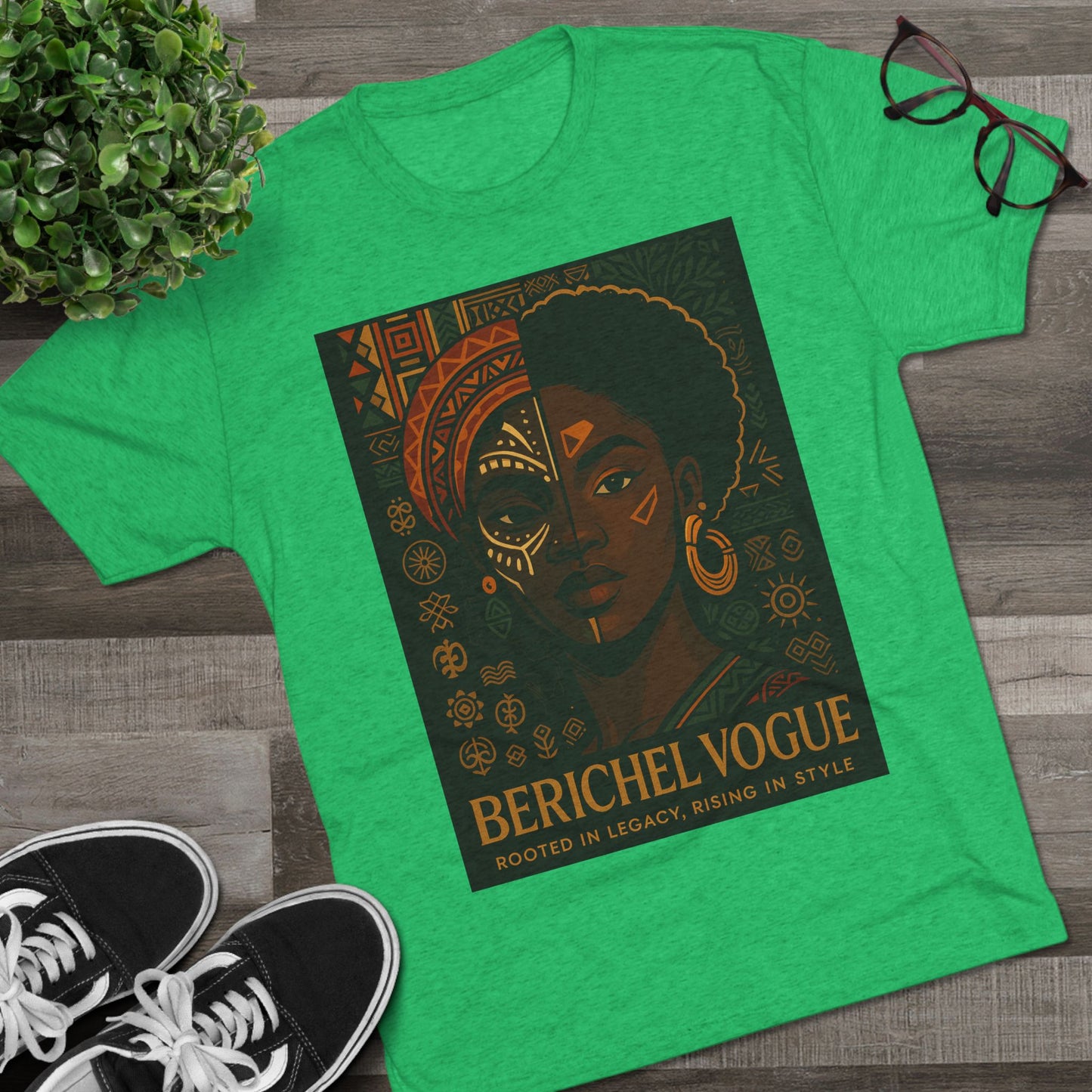 Rooted in Legacy Unisex Tee, Bohemian T-Shirt, Cultural Apparel, Gift for Heritage Lovers, Statement Fashion