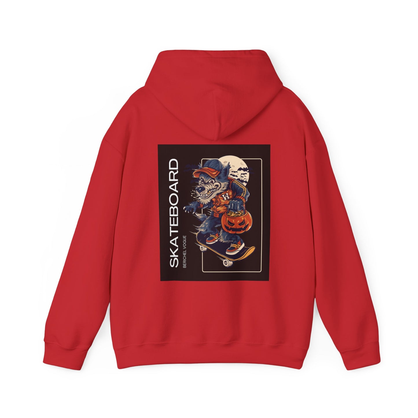 BeRichEl Vogue's Skateboard Inspired Unisex Heavy Blend Hoodie, Cozy Urban Sweatshirt, Great for Skate Lovers or Casual Wear, Ideal for Birthdays, [...]
