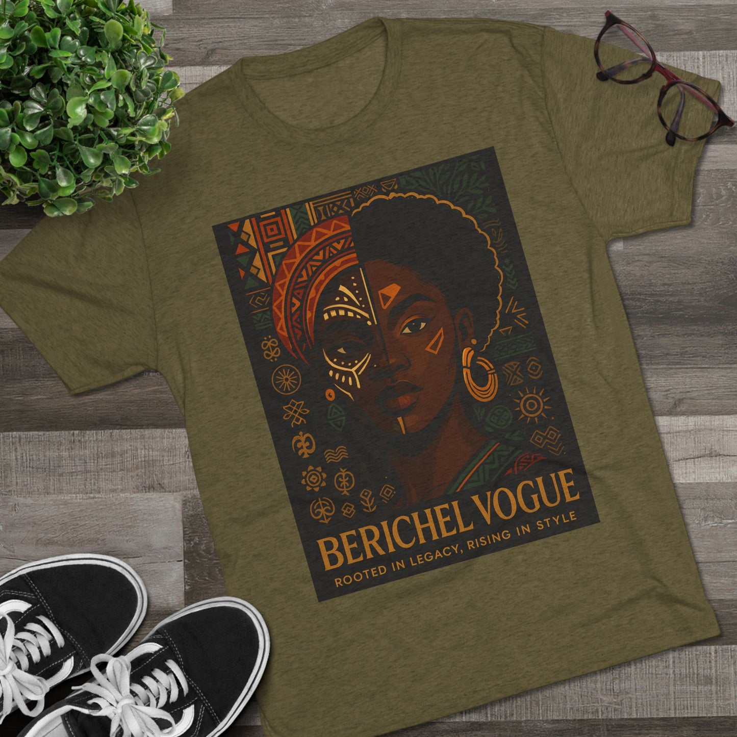 Rooted in Legacy Unisex Tee, Bohemian T-Shirt, Cultural Apparel, Gift for Heritage Lovers, Statement Fashion