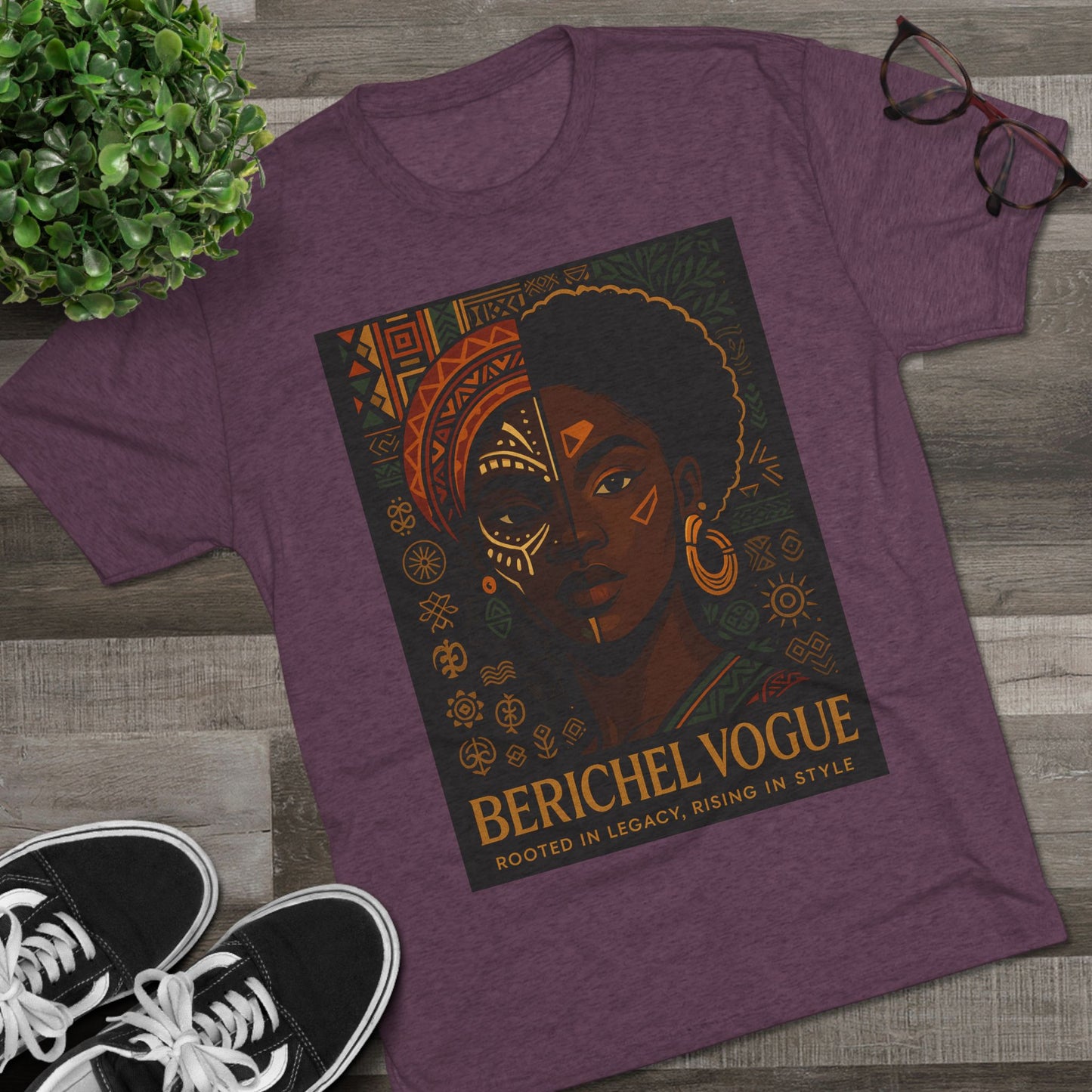 Rooted in Legacy Unisex Tee, Bohemian T-Shirt, Cultural Apparel, Gift for Heritage Lovers, Statement Fashion