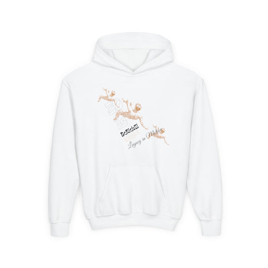 Youth Motivational Hooded Sweatshirt, Inspirational Hoodie, Berchel Empire, Blessing Quote Sweater, Youth Comfort Apparel, Perfect [...]