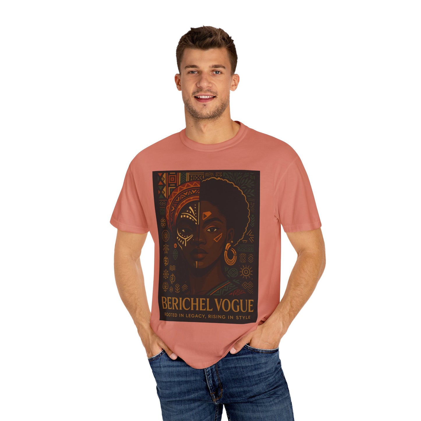 Cultural Statement T-Shirt, Fashion Tee, Vintage Style Shirt, Gift for Her, Casual Wear, Eco-Friendly Top