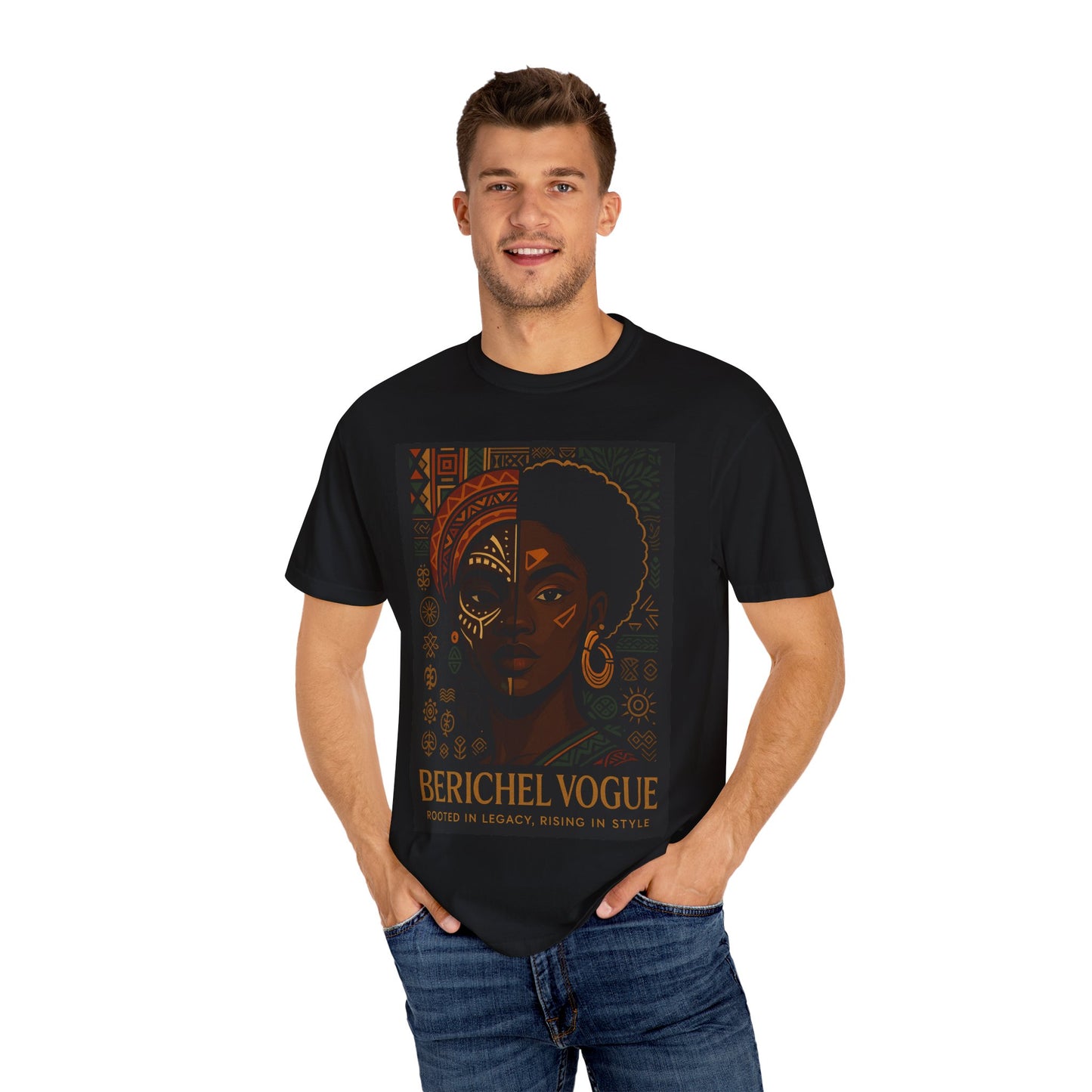 Cultural Statement T-Shirt, Fashion Tee, Vintage Style Shirt, Gift for Her, Casual Wear, Eco-Friendly Top