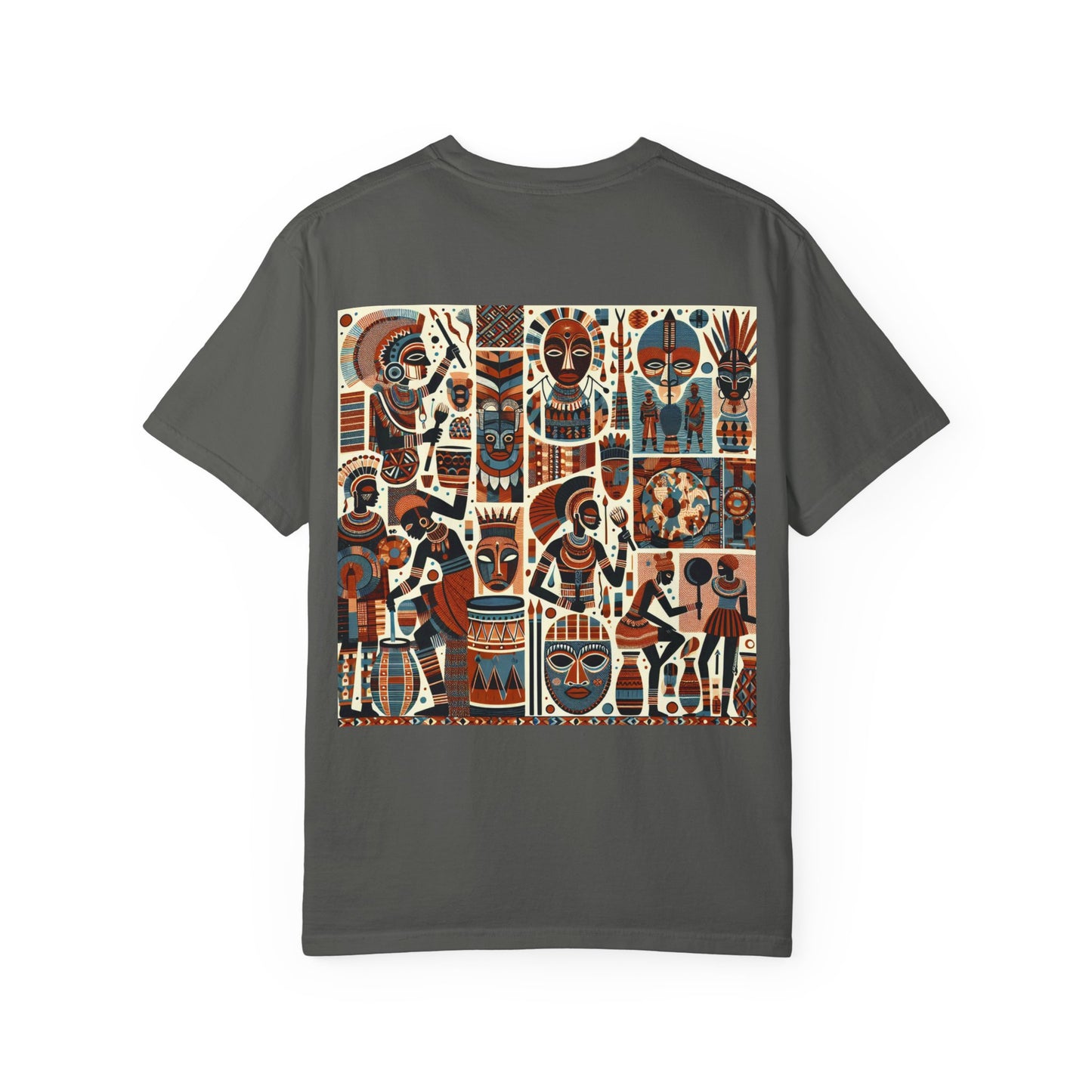 Artistic Unisex T-Shirt with Cultural Designs, Perfect for Festivals, Casual Wear, and Gifts, Unique Graphic Tee, Comfortable Everyday Top