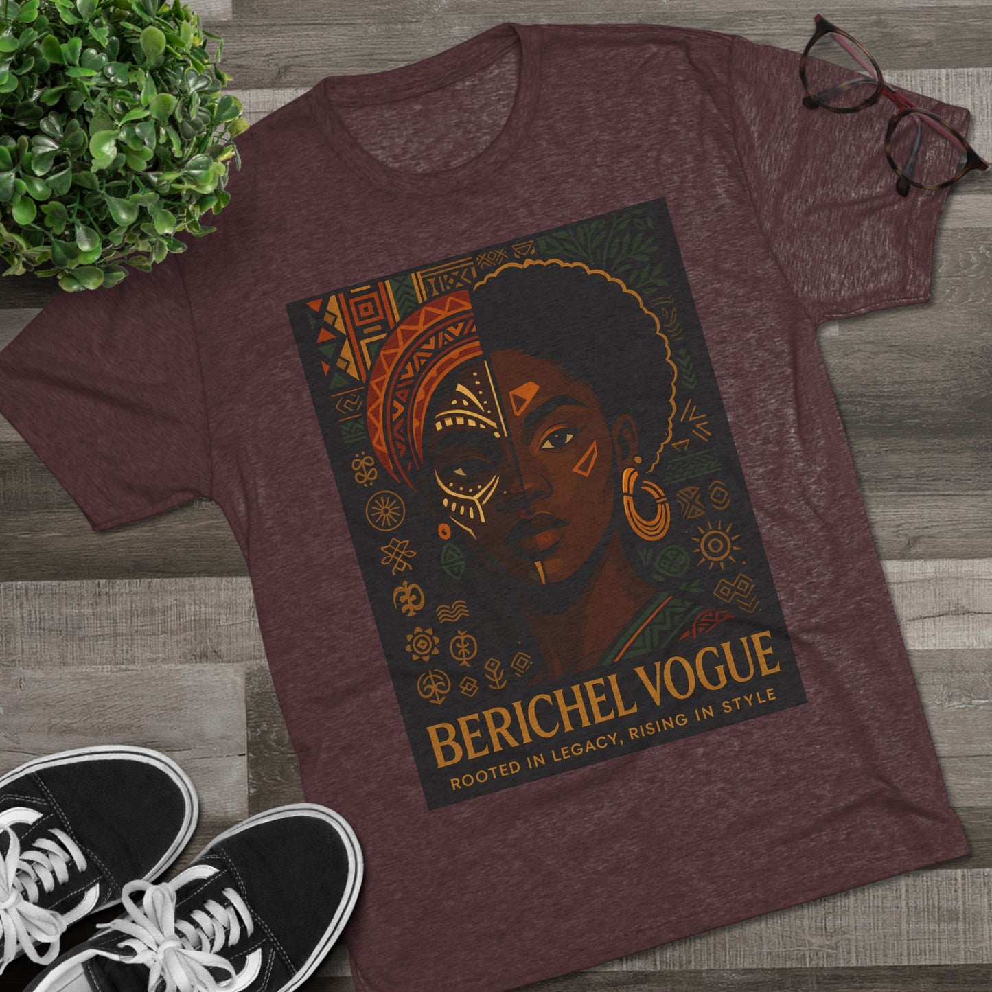 Rooted in Legacy Unisex Tee, Bohemian T-Shirt, Cultural Apparel, Gift for Heritage Lovers, Statement Fashion