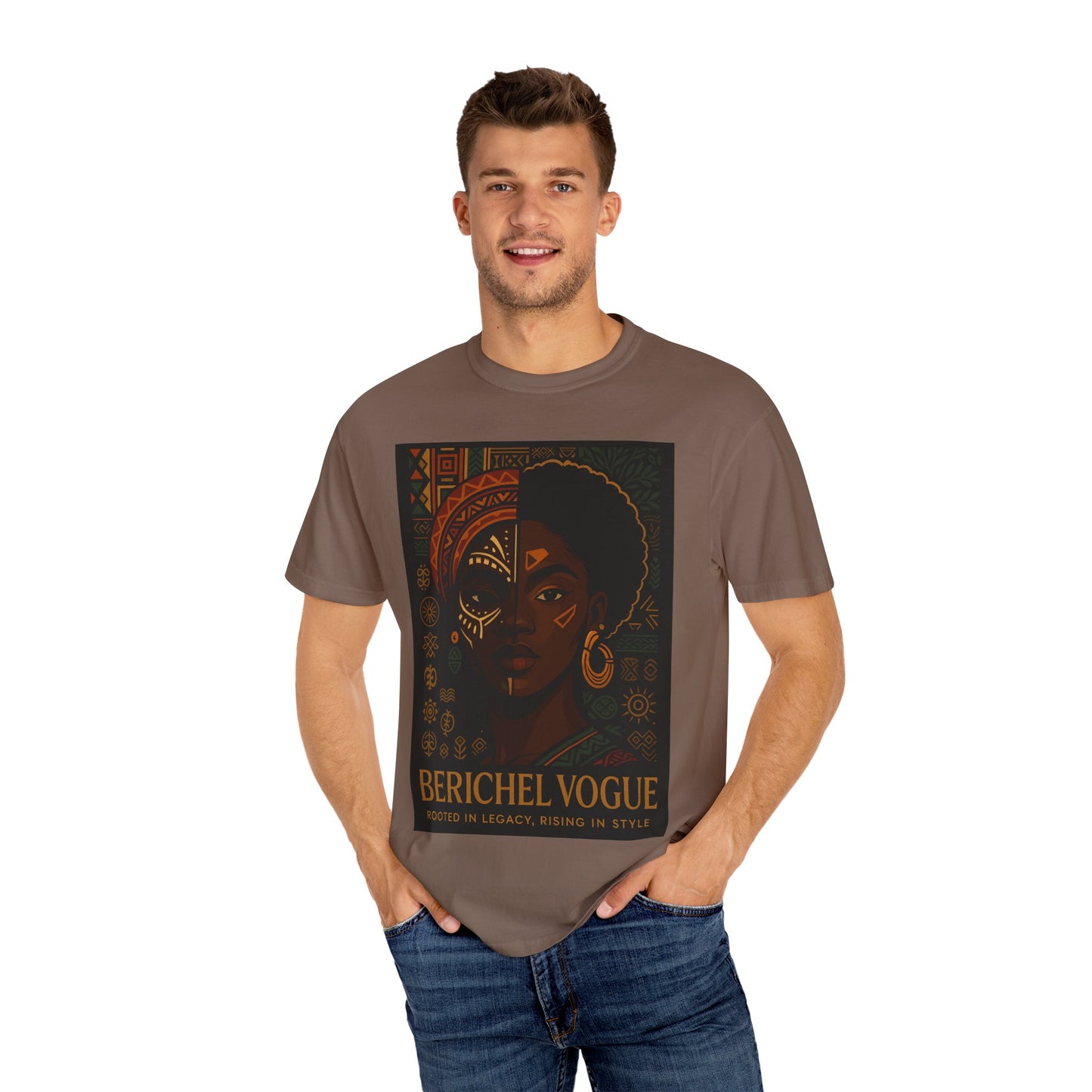Cultural Statement T-Shirt, Fashion Tee, Vintage Style Shirt, Gift for Her, Casual Wear, Eco-Friendly Top