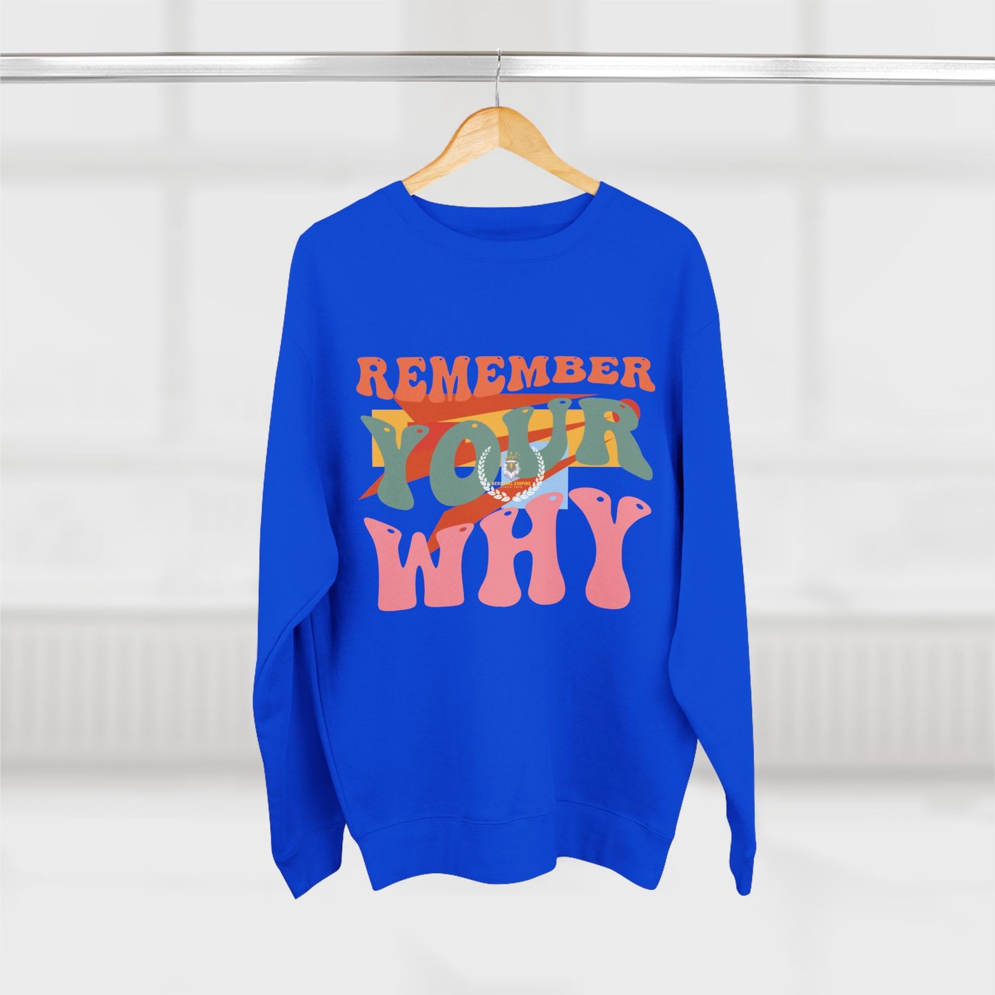 Motivational Unisex Crewneck Sweatshirt - Remember Your Why, Cozy Sweatshirt, Inspirational Gift, Casual Apparel, Perfect for Gift [...]