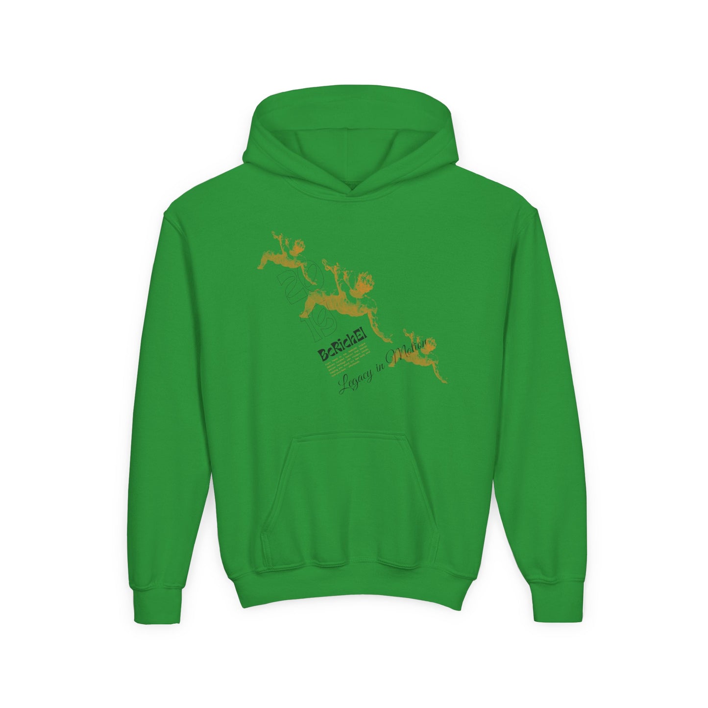 Youth Motivational Hooded Sweatshirt, Inspirational Hoodie, Berchel Empire, Blessing Quote Sweater, Youth Comfort Apparel, Perfect [...]