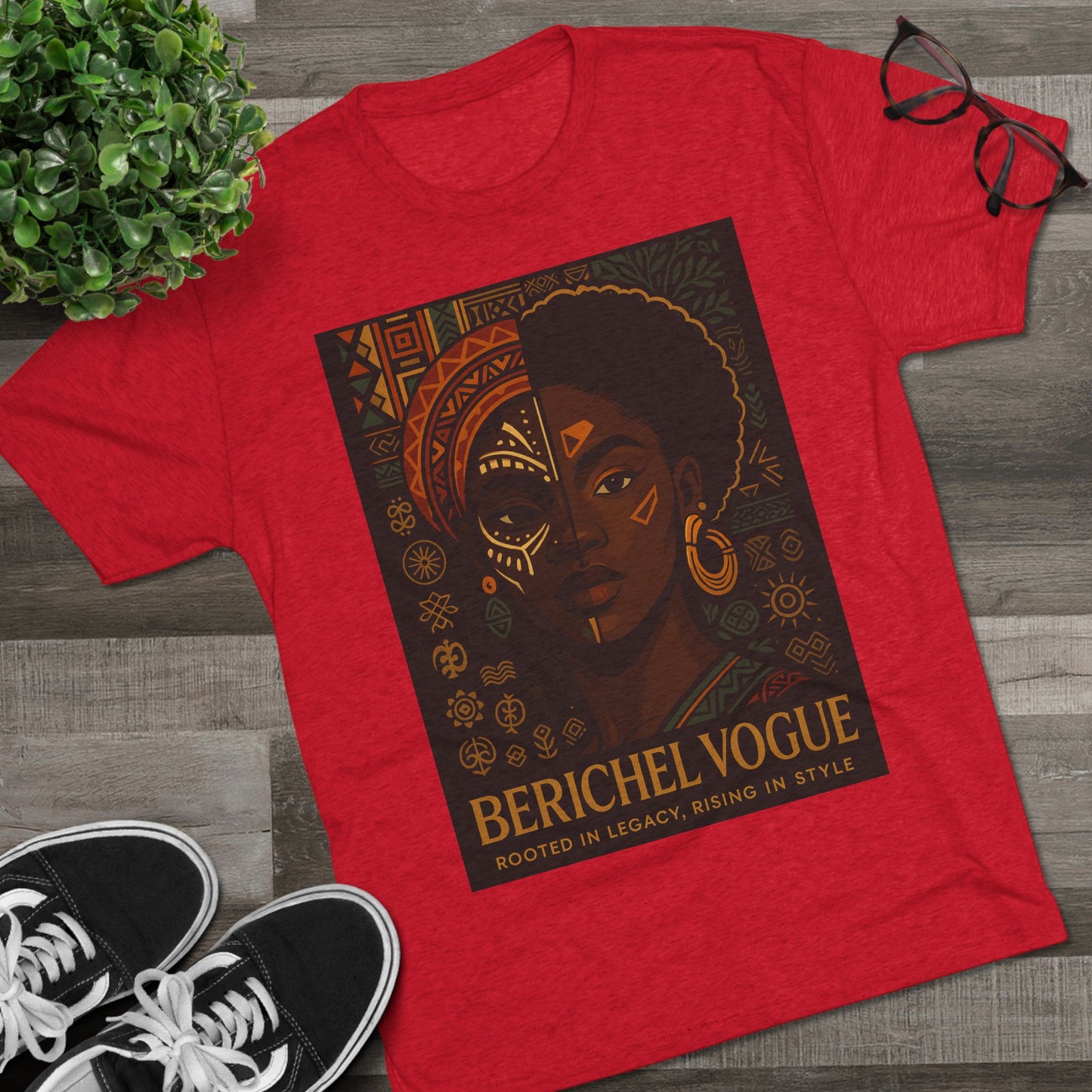 Rooted in Legacy Unisex Tee, Bohemian T-Shirt, Cultural Apparel, Gift for Heritage Lovers, Statement Fashion