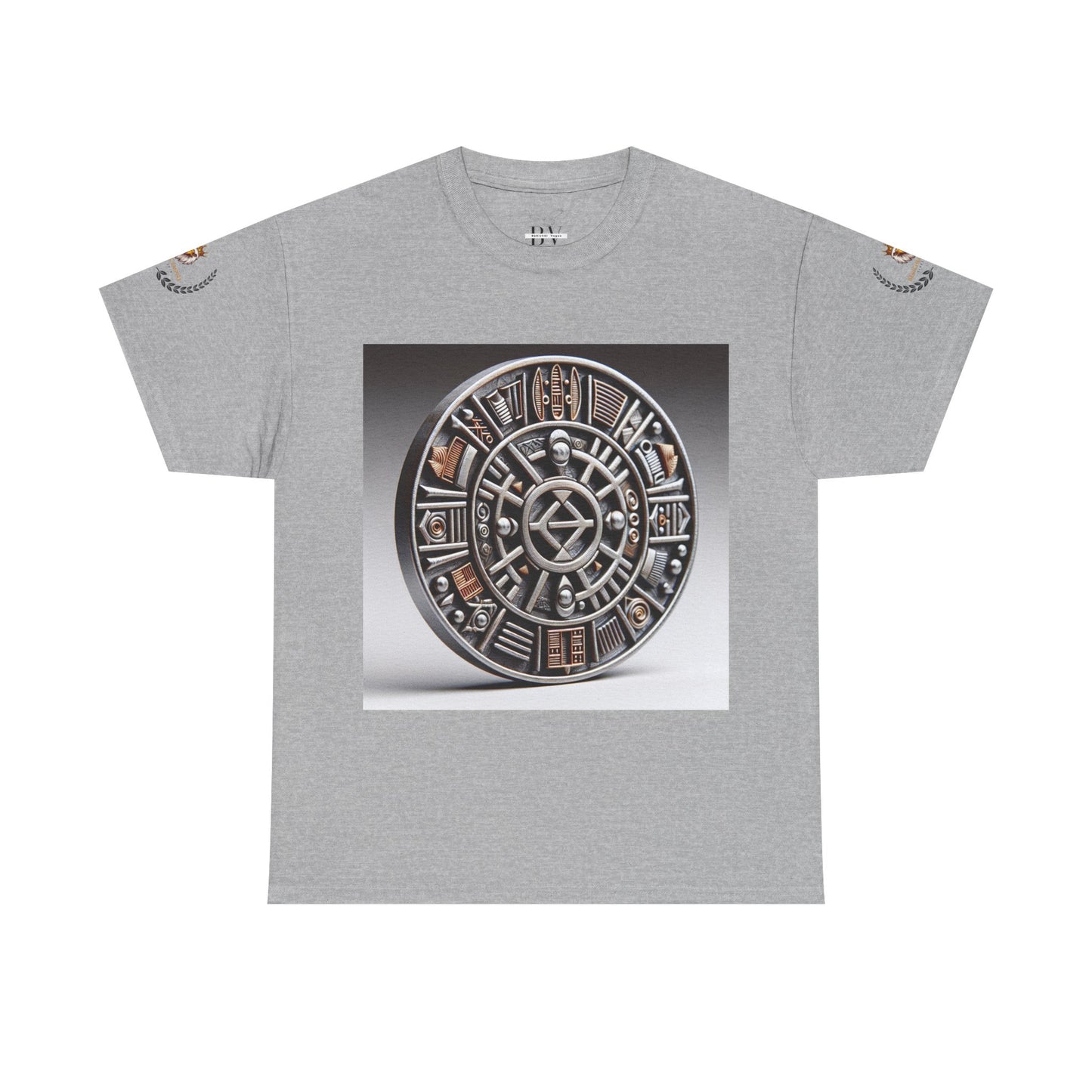 Cultural Art Unisex Tee, Vibrant Graphic T-Shirt for Art Lovers, Unique Cotton Top for Gift, Casual Wear, Festival Apparel