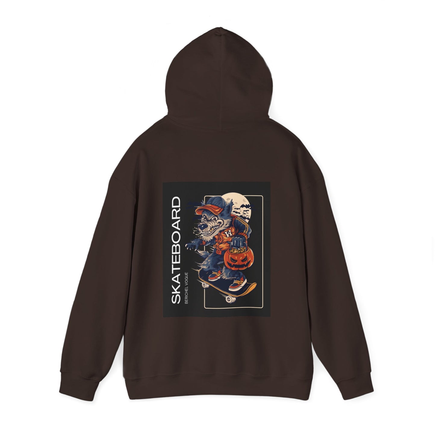 BeRichEl Vogue's Skateboard Inspired Unisex Heavy Blend Hoodie, Cozy Urban Sweatshirt, Great for Skate Lovers or Casual Wear, Ideal for Birthdays, [...]
