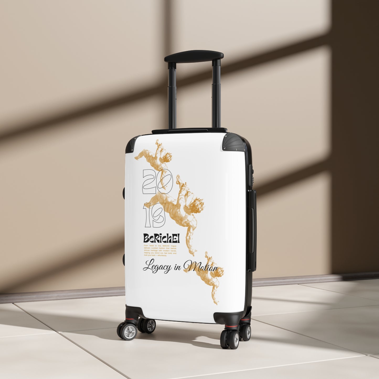 Stylish Travel Suitcase, Personalized Carry-On, Trendy Luggage, Unique Vacation Bag, Customizable Travel Gear, Perfect Gift for Travelers