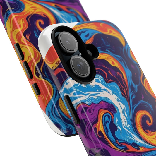 Colorful Phone Case, Vibrant Protective Cover, Artistic Smartphone Accessory, Unique Gift for Tech Lovers, Trendy Phone Accessories