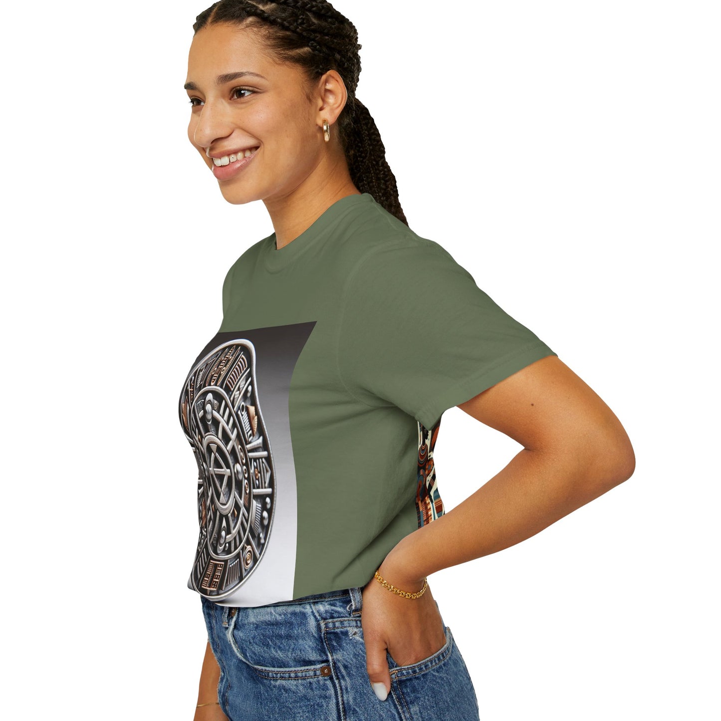 Artistic Unisex T-Shirt with Cultural Designs, Perfect for Festivals, Casual Wear, and Gifts, Unique Graphic Tee, Comfortable Everyday Top