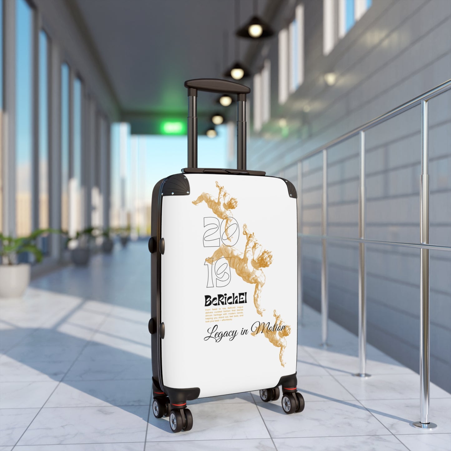 Stylish Travel Suitcase, Personalized Carry-On, Trendy Luggage, Unique Vacation Bag, Customizable Travel Gear, Perfect Gift for Travelers
