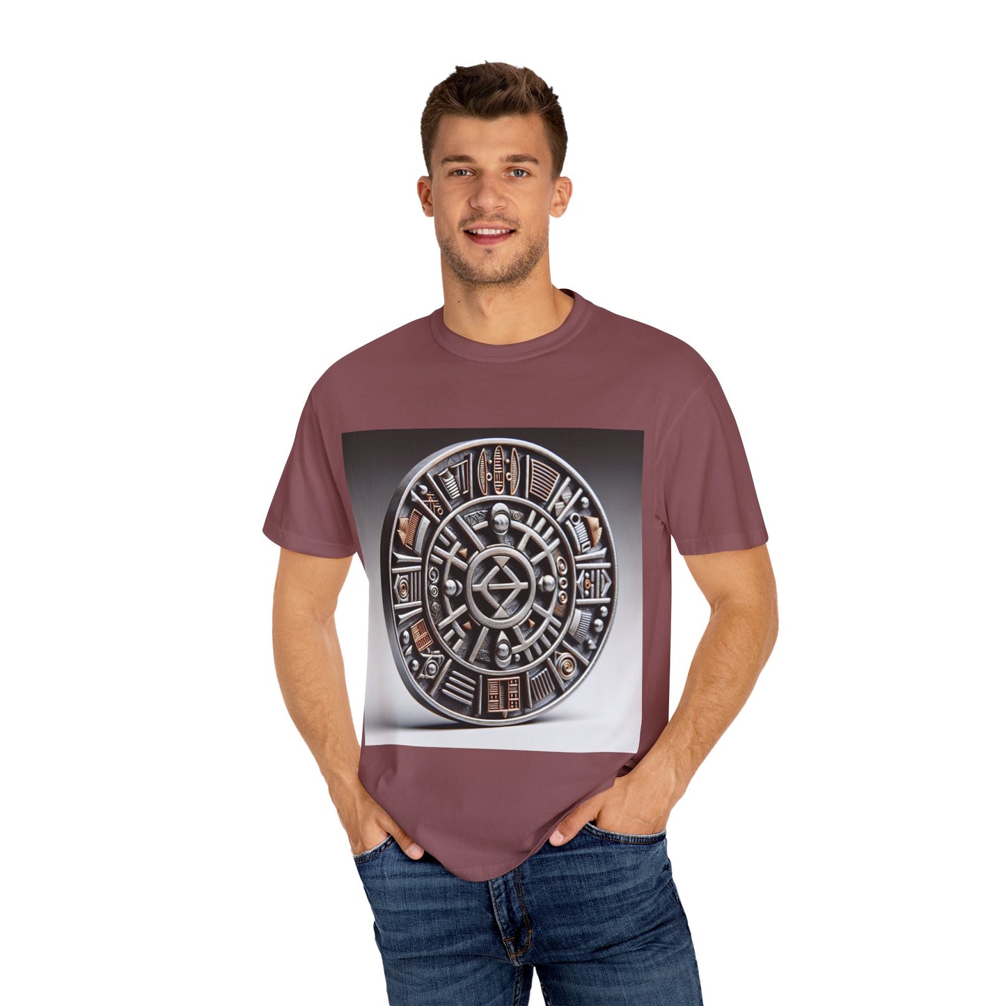 Artistic Unisex T-Shirt with Cultural Designs, Perfect for Festivals, Casual Wear, and Gifts, Unique Graphic Tee, Comfortable Everyday Top