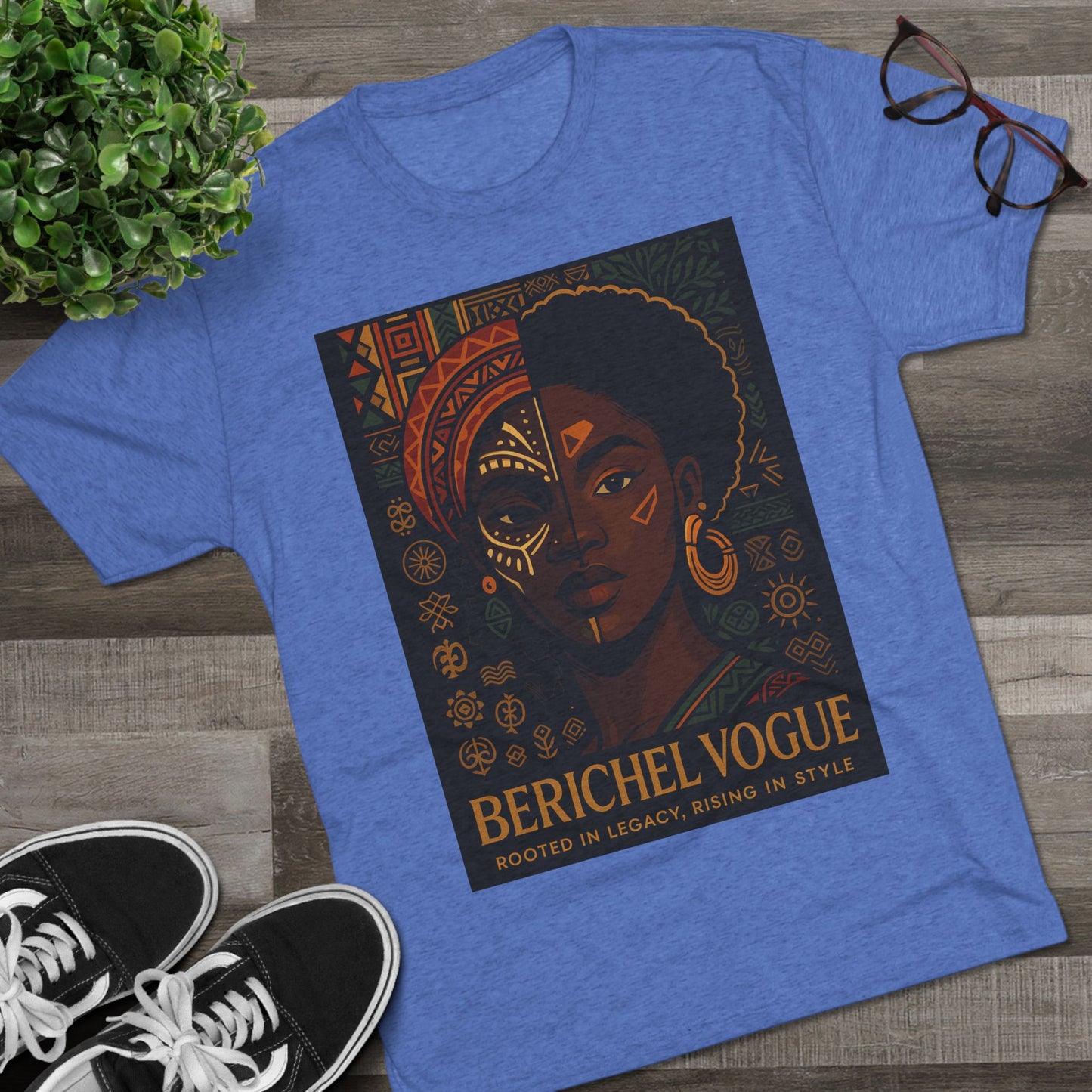 Rooted in Legacy Unisex Tee, Bohemian T-Shirt, Cultural Apparel, Gift for Heritage Lovers, Statement Fashion
